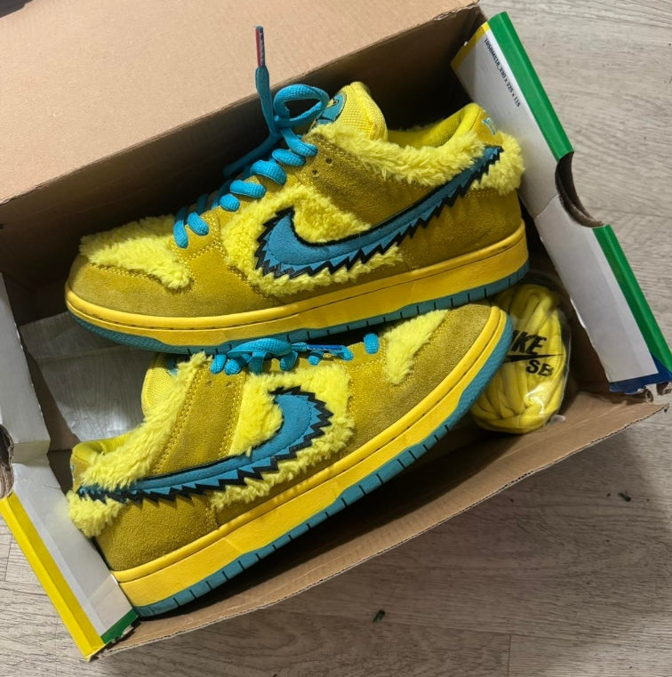 Yellow Grateful Bears (Nike SB)