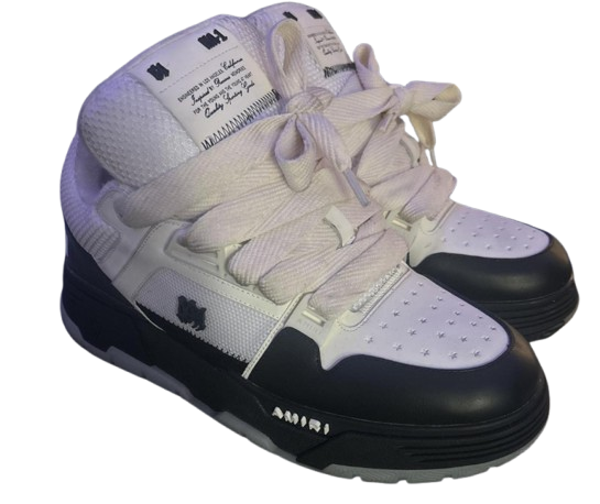 White Black Amiri MA-1