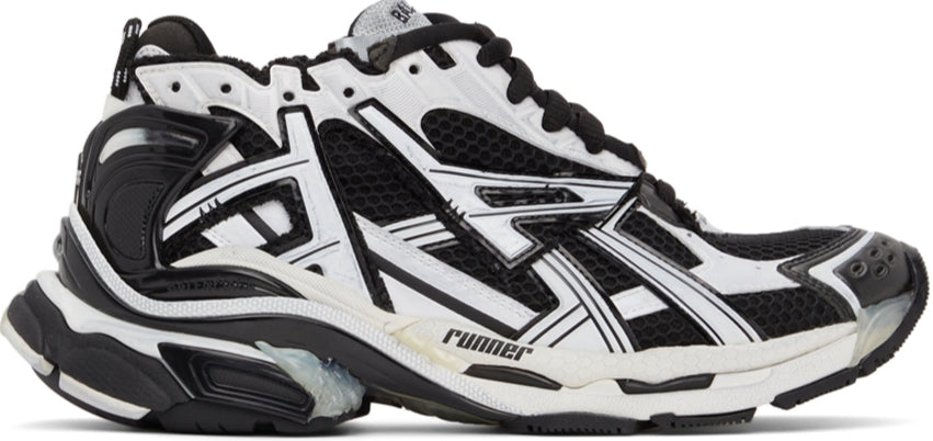 Balenciaga Runner Black White